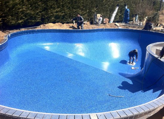 pool liner replacement for pool maintenance Illinois and Michigan