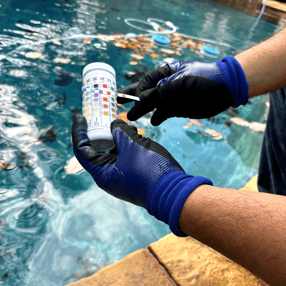 chemical pool testing bontrager pools
